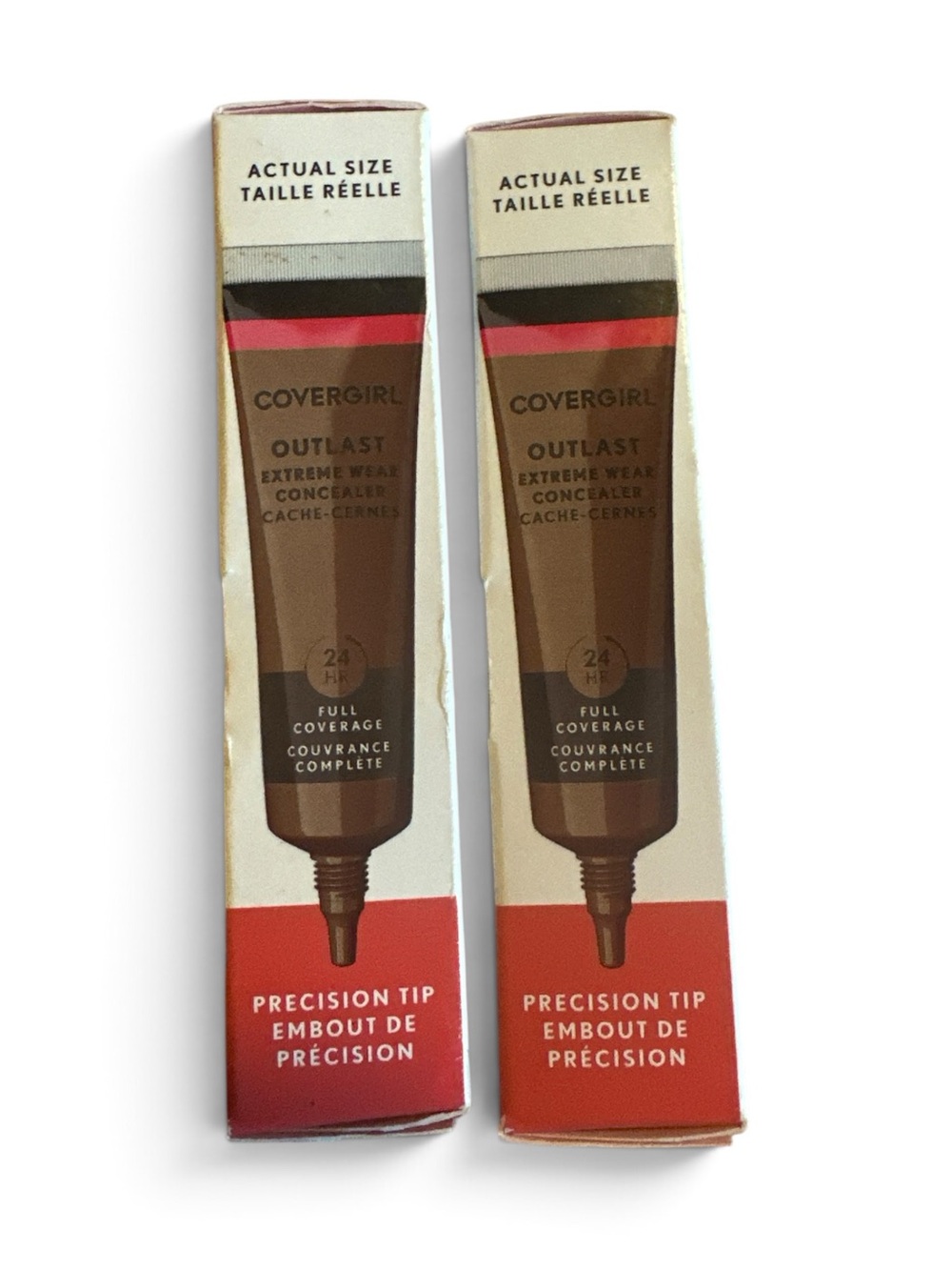 COVERGIRL Outlast Concealer 880 Cappuccino Bundle of 2